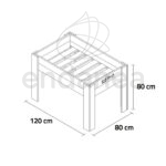 Huerto Urbano Gardenbrico L80 Hortalia Medidas