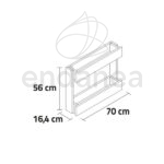 Huerto Urbano Vertical 2B Pared Stand Line Wall de Hortalia