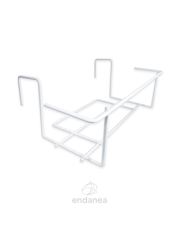 Soporte Jardinera Balcón Blanco 60cm