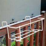Soporte Para Jardinera Blanco Manufacturas Aliaga Balcón