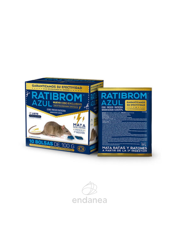 Ratibrom Azul Cebo Fresco Brodifacoum