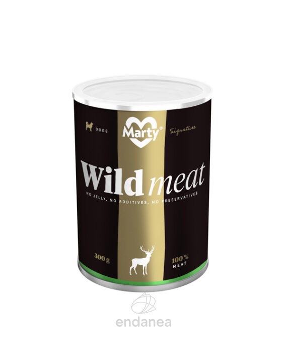 Marty Wild Meat 300g Perros Carne Venado