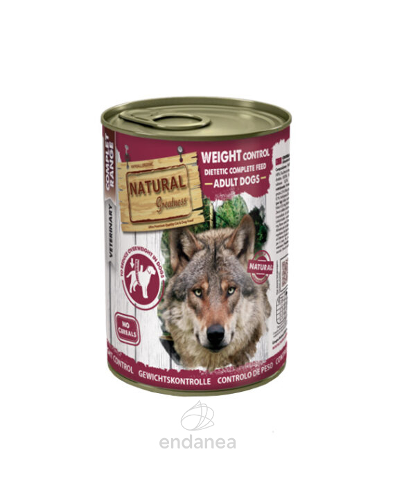 Natural Greatness Control de Peso Perro Adulto & Junior 400g