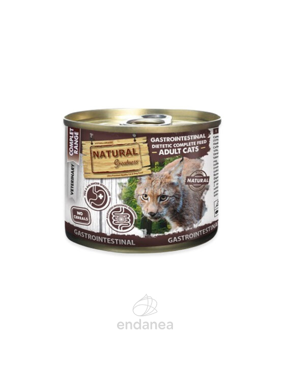 Natural Greatness Gastrointestinal Gatos Junior y Adultos 200g