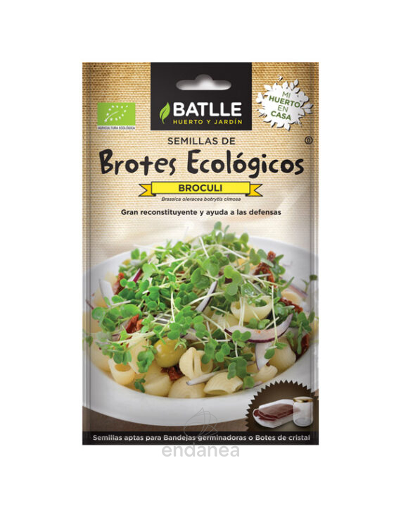Semillas de Brotes Ecológicos Bróculi de Batlle
