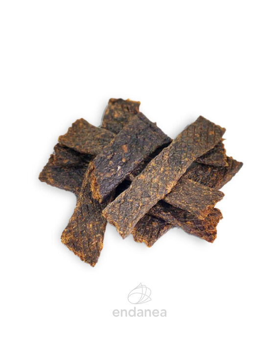 Tiras de Carne Cabra Snack Natural de Snapets