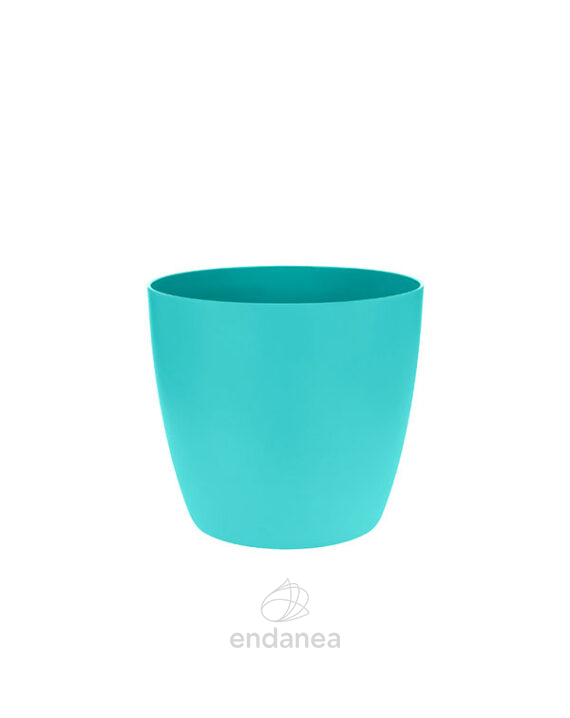 Maceta Elho Brussels Round Mini Bright Turquoise