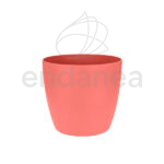 Maceta Elho Brussels Round Mini Coral Pink