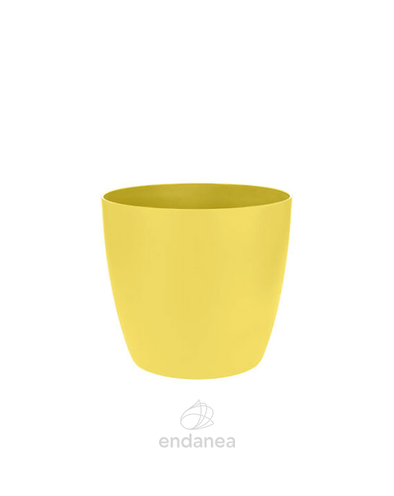 Maceta Elho Brussels Round Mini Fresh Yellow