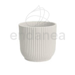 Maceta Elho Vibes Fold Round Mini Silky White