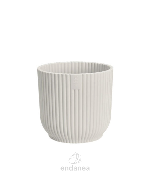 Maceta Elho Vibes Fold Round Mini Silky White