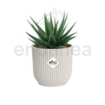 Maceta Elho Vibes Fold Round Mini Silky White
