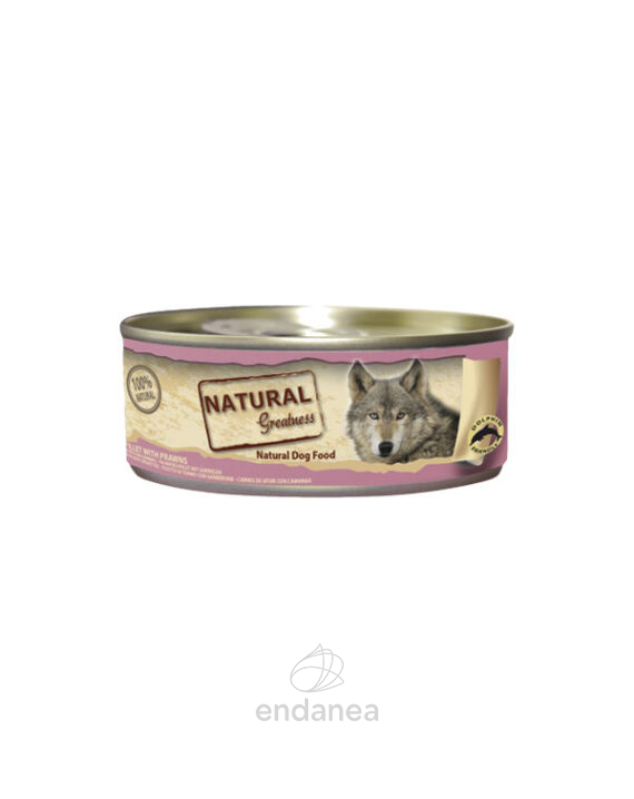 Natural Greatness Filete de Atún y Gambas 156 g