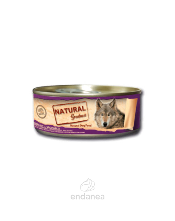 Natural Greatness Pechuga de Pollo con Verduras 156 g
