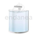Tetra AquaArt Explorer Line 30L Blanco Lateral