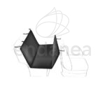 Funda Protectora Asientos Coche Gris de Trixie