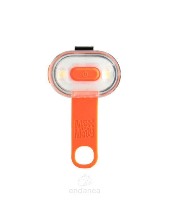 matrix-ultra-led-max-molly-luz-mascota-naranja