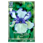 Bulbo Iris Germanica Flora Elite Blanco y Azul